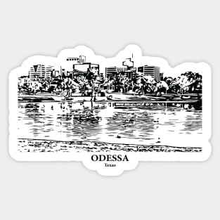 Odessa - Texas Sticker